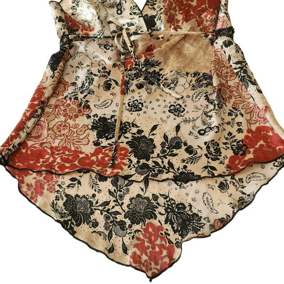 Heart Soul Floral Top Size XL - Picture 9 of 15